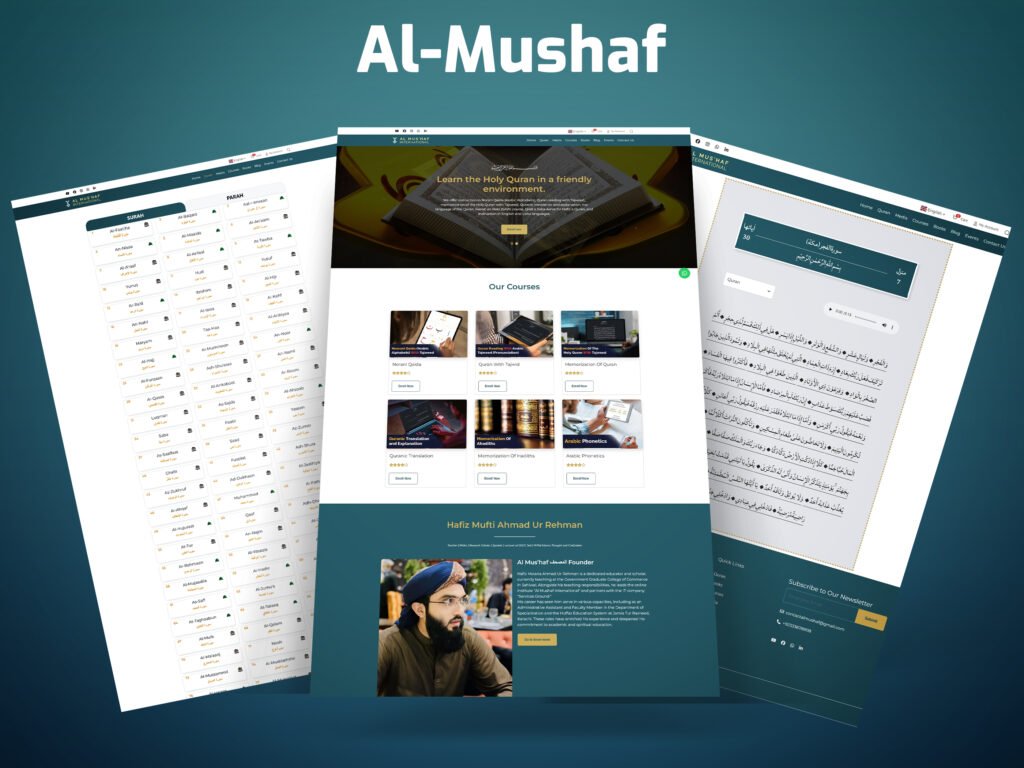 Al Mushaf: Revolutionizing Quranic Studies with AI-Driven Learning