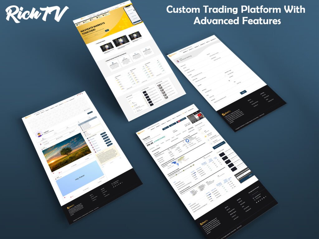 RichTV: A High-Performance Platform for Real-Time Trading and Community Engagement